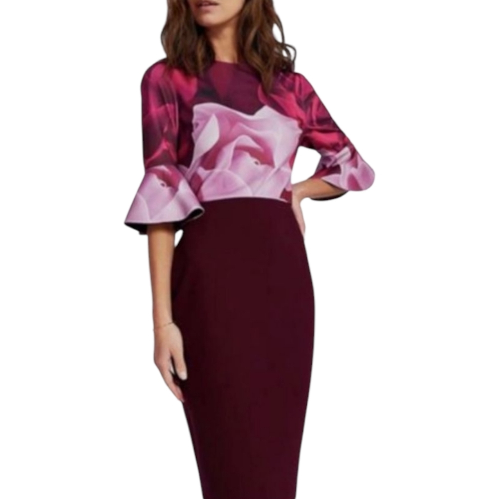 Ted Baker Rose Blossom Dress On Tv Bold & Beautiful,Formal,Bodycon